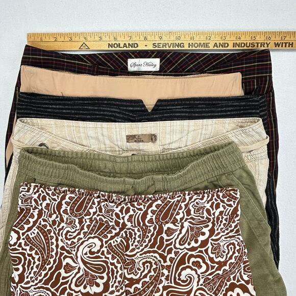 Women Pants 6 Lot TAG SIZE 8 (read) Boden Sundance Lululemon Haley Prana Athleta - Picture 16 of 16